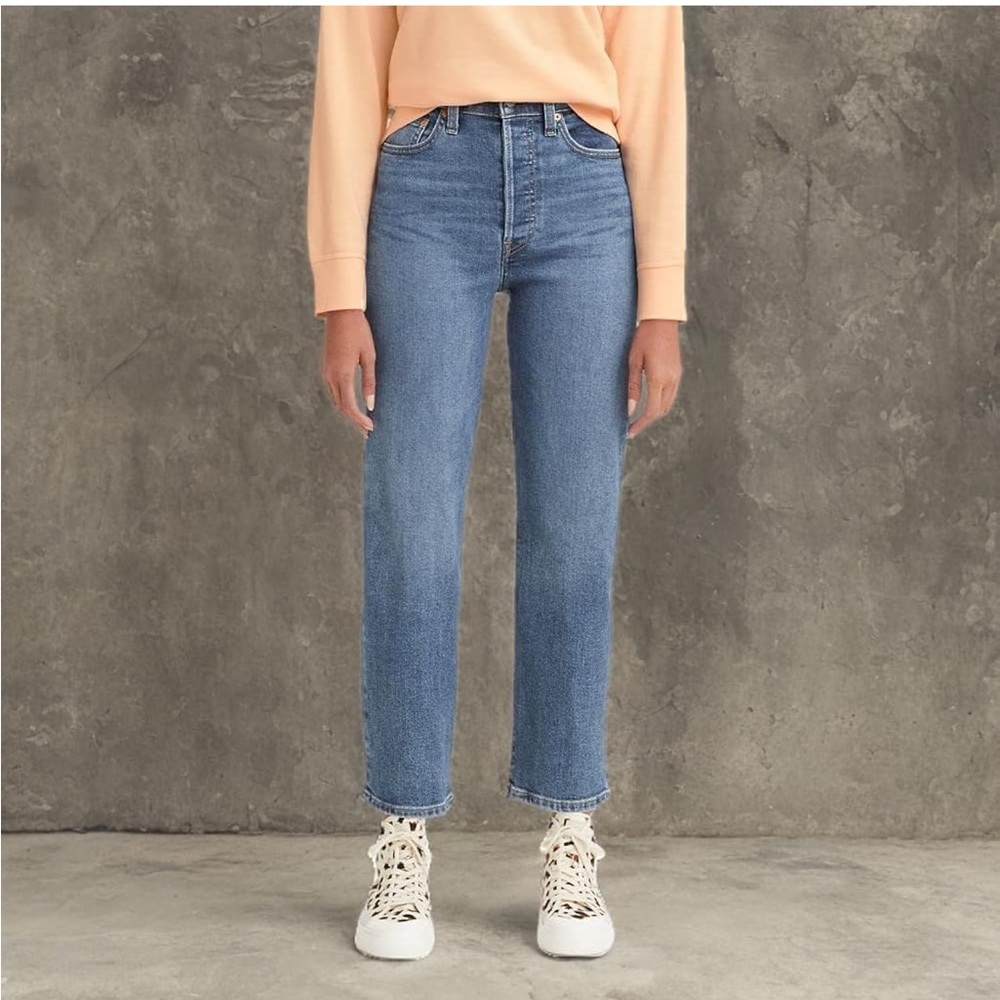Levi's ribcage Straight ankle Jeans